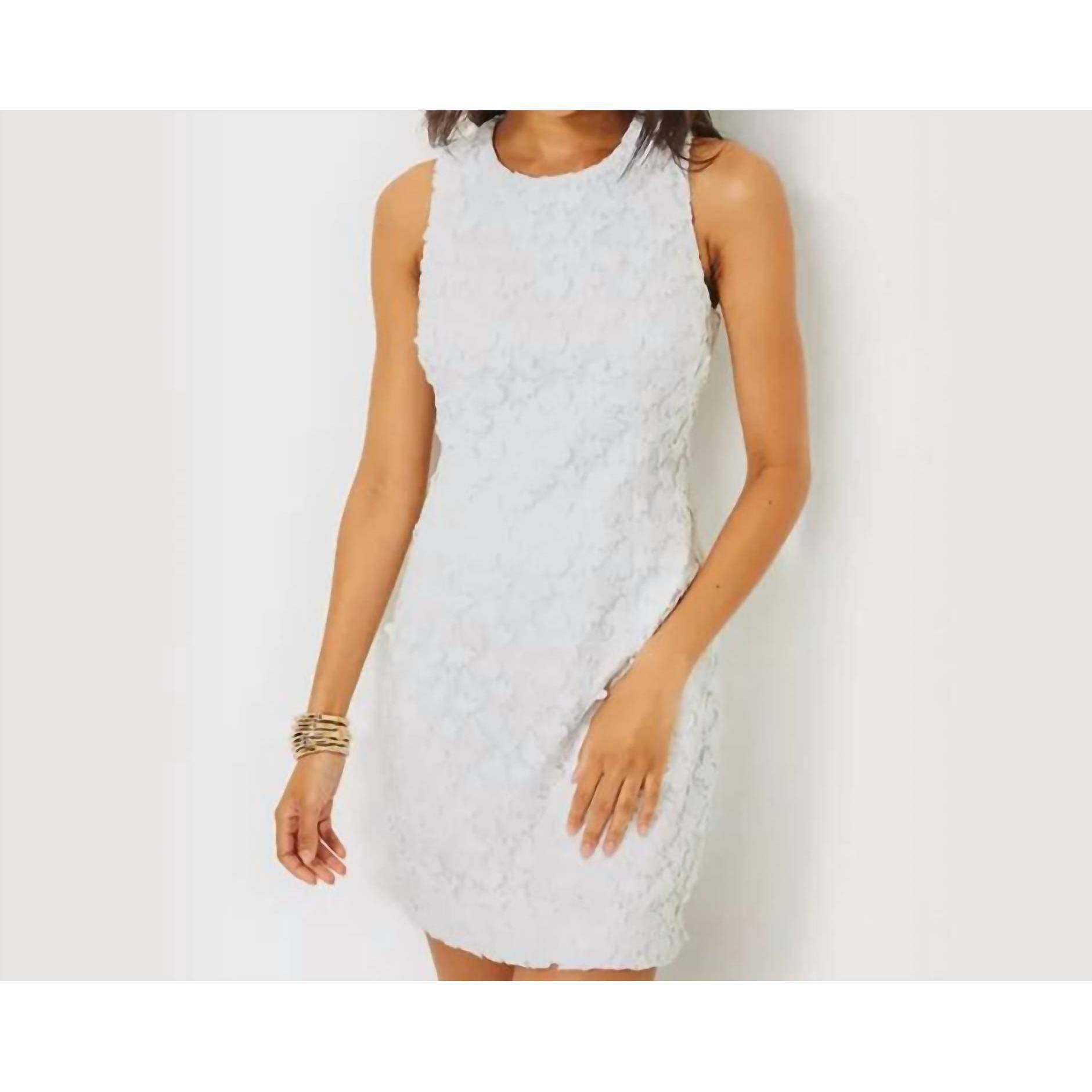 New Lilly Pulitzer Mila Lace Shift In White